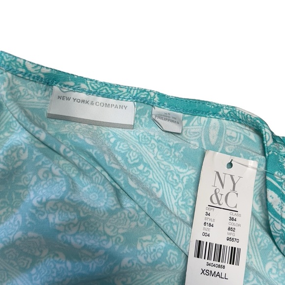 New York & Co. NWT's - Womens Ruffle Midi Dress Sz. XS - Picture 4 of 7